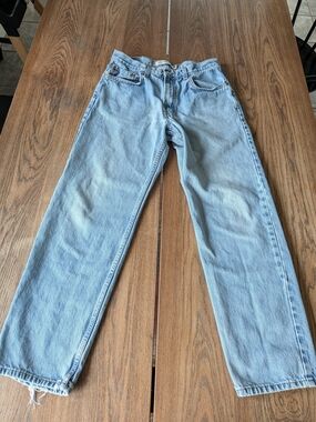 Levi's 550 Relaxed Fit Men's Blue Denim Jeans W33 L32 Straight Leg, Medium Wash